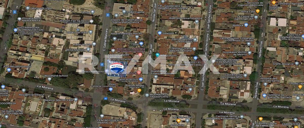 Foto de terreno habitacional en venta en del valle norte cdmx , del valle norte, benito juárez, df / cdmx, 0 No. 03