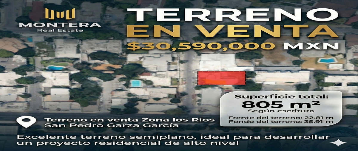 Foto de terreno habitacional en , del valle, san pedro garza garcía, nuevo león, 30829212 foto 01 Foto de terreno habitacional en venta en , del valle, san pedro garza garcía, nuevo león, 30829212 No. 01
