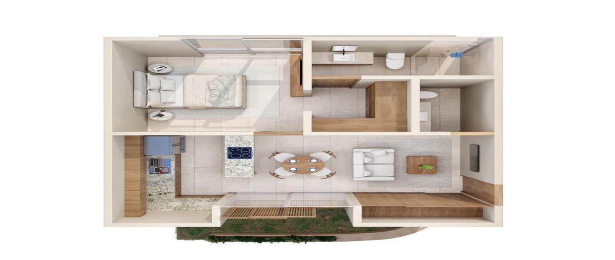 Foto de departamento en venta en departamento en venta meridacholulhuna mod. single plus enero 2027 , cholul, mérida, yucatán, 0 No. 03