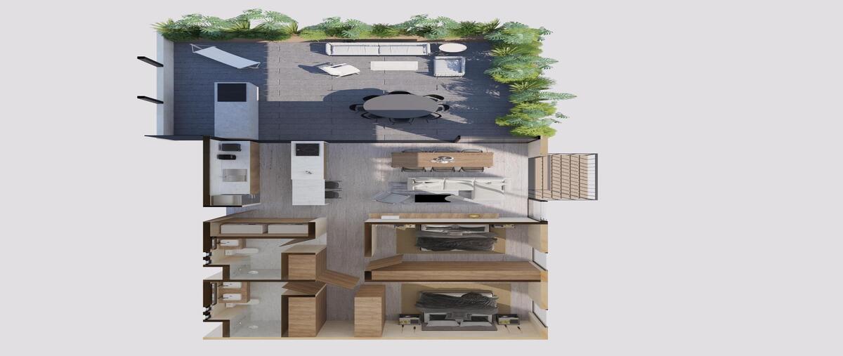 Foto de departamento en venta en departamento en venta meridatemozonka´axmodelo garden adiciembre 2026. , temozon, temozón, yucatán, 0 No. 03