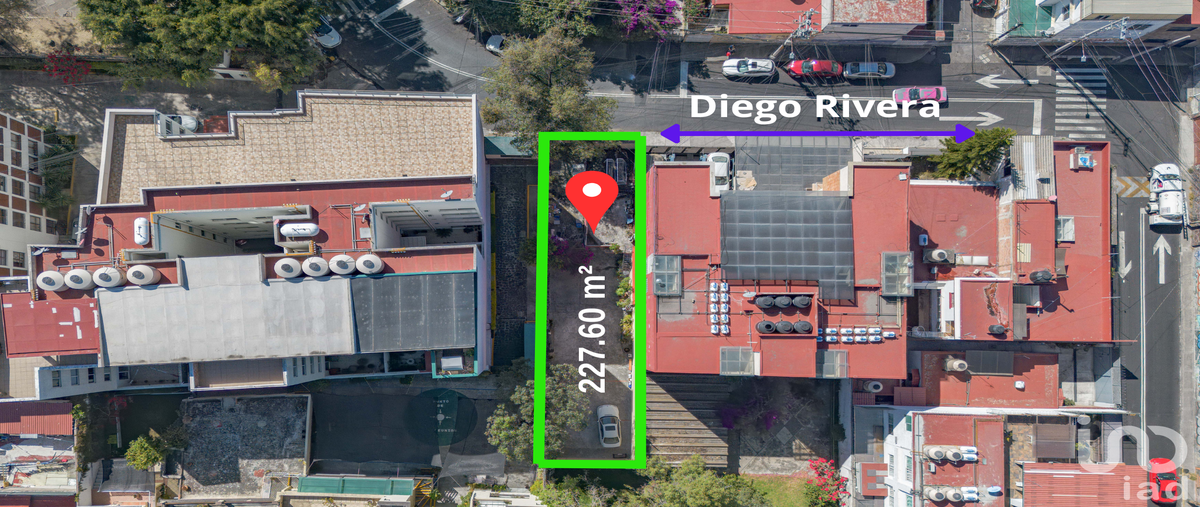 Foto de terreno habitacional en venta en diego rivera 123, el reloj, coyoacÃ¡n, df / cdmx, 30595467 No. 03