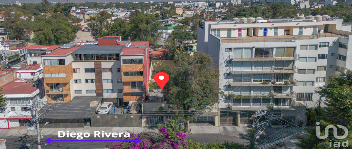 Foto de terreno habitacional en venta en diego rivera 90, el reloj, coyoacán, df / cdmx, 30595467 No. 03
