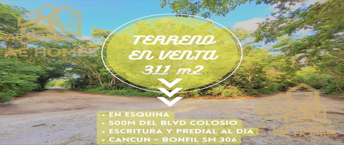 Foto de terreno habitacional en venta en  , doctores ii, benito juárez, quintana roo, 0 No. 01