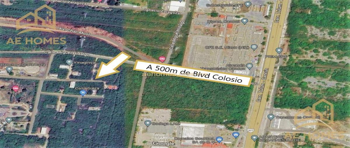 Foto de terreno habitacional en venta en  , doctores ii, benito juárez, quintana roo, 0 No. 02