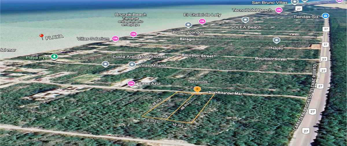 Foto de terreno habitacional en venta en  , dzemul, dzemul, yucatán, 0 No. 03