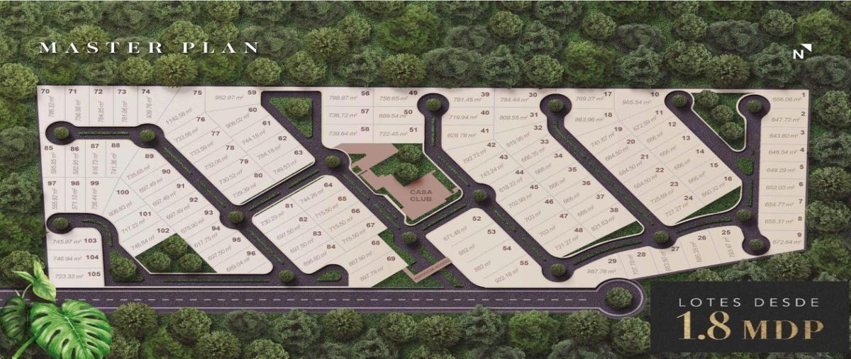 Foto de terreno habitacional en venta en  , dzibilchaltún, mérida, yucatán, 27315545 No. 03