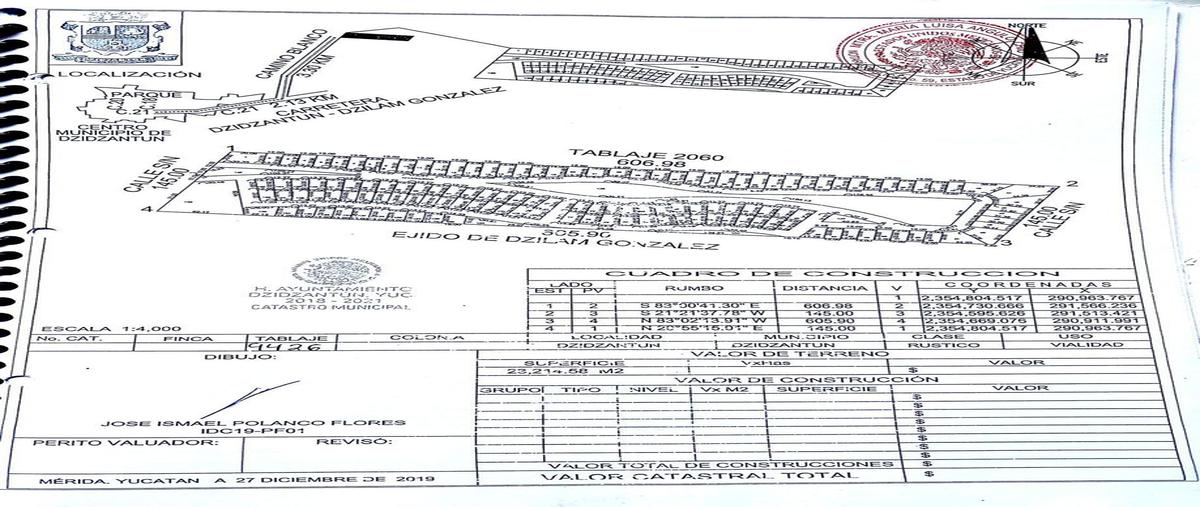 Foto de terreno habitacional en venta en  , dzidzantun, dzidzantún, yucatán, 0 No. 05
