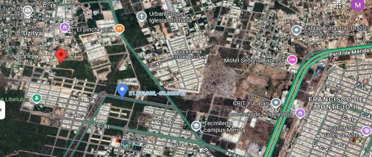 Foto de terreno habitacional en venta en  , dzitya, mérida, yucatán, 0 No. 03
