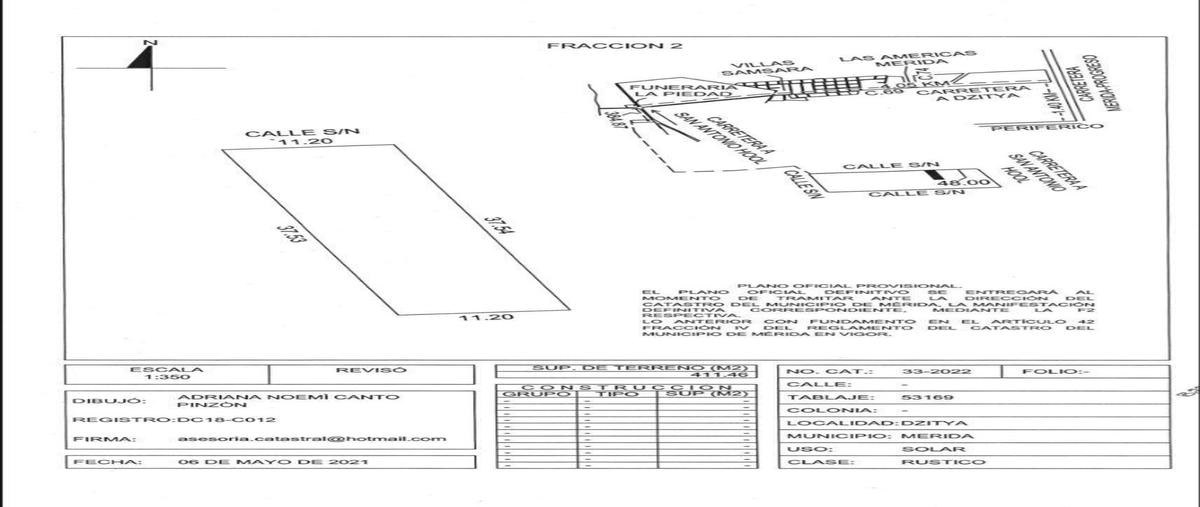 Foto de terreno habitacional en venta en  , dzitya, mérida, yucatán, 30711031 No. 04