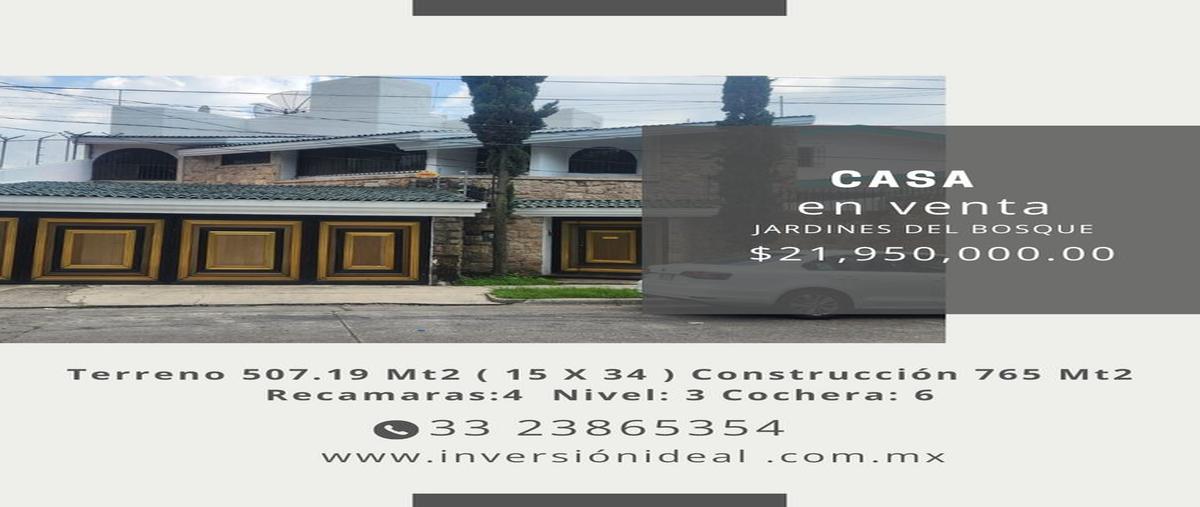 Foto de casa en venta en eclipse 2715, jardines del bosque centro, guadalajara, jalisco, 0 No. 01