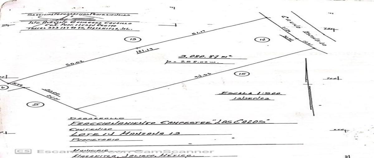 Foto de terreno habitacional en venta en eduardo montaño sahagon 100, mazamitla, mazamitla, jalisco, 0 No. 03