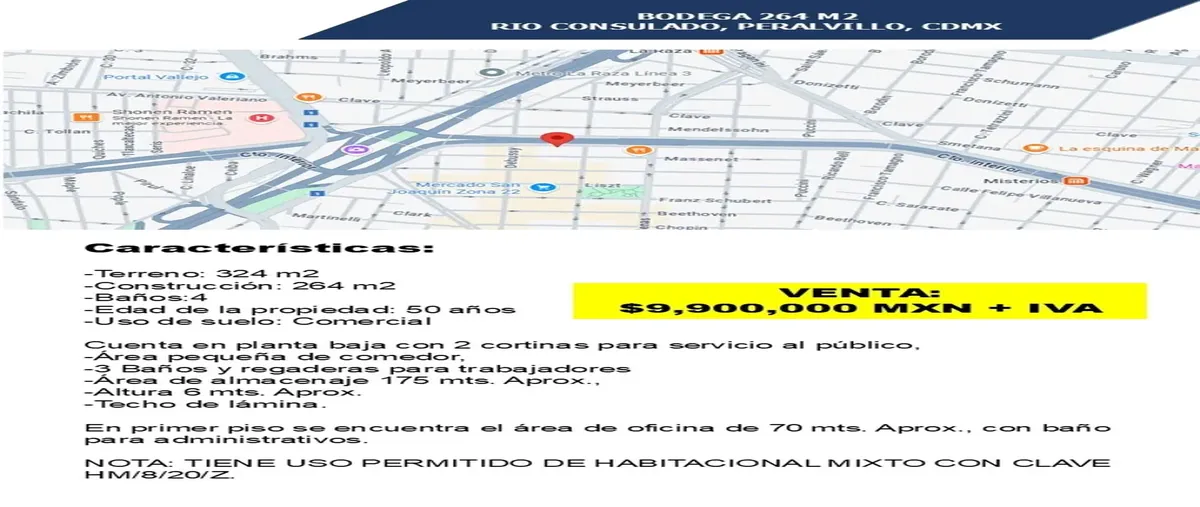 Foto de bodega en venta en eje 1 poniente , san simón tolnahuac, cuauhtémoc, df / cdmx, 30146987 No. 02
