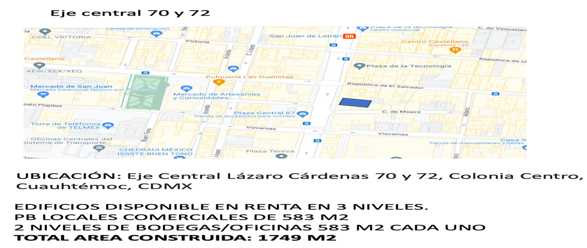 Foto de local en renta en eje central lázaro cárdenas , centro (área 4), cuauhtémoc, df / cdmx, 26522533 No. 04