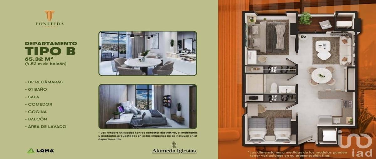 Foto de departamento en venta en ejercito nacional 5349, partido iglesias, juárez, chihuahua, 28721564 No. 02