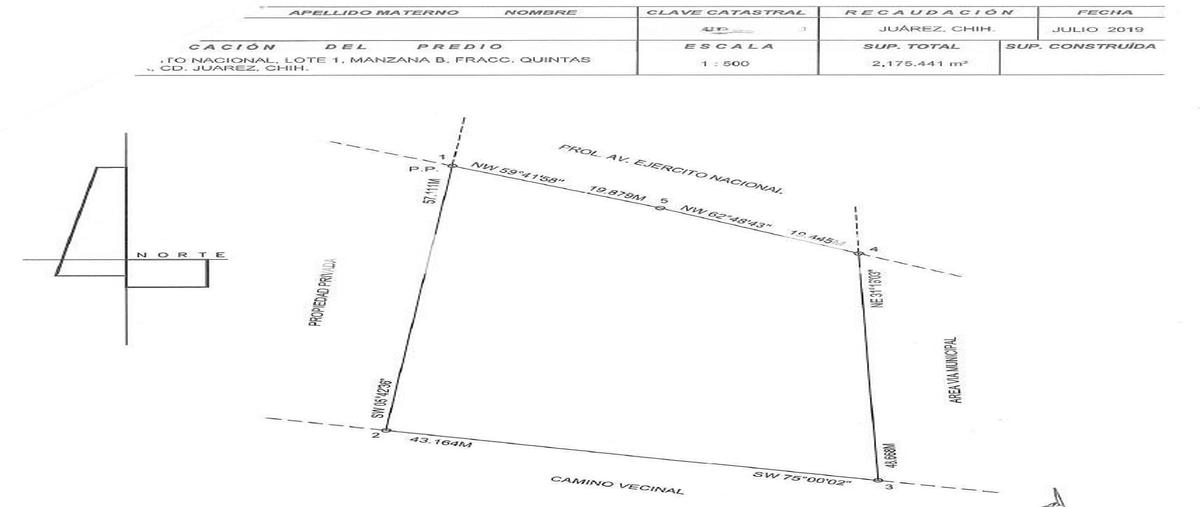 Foto de terreno comercial en venta en ejercito nacional , quintas del solar, juárez, chihuahua, 0 No. 05