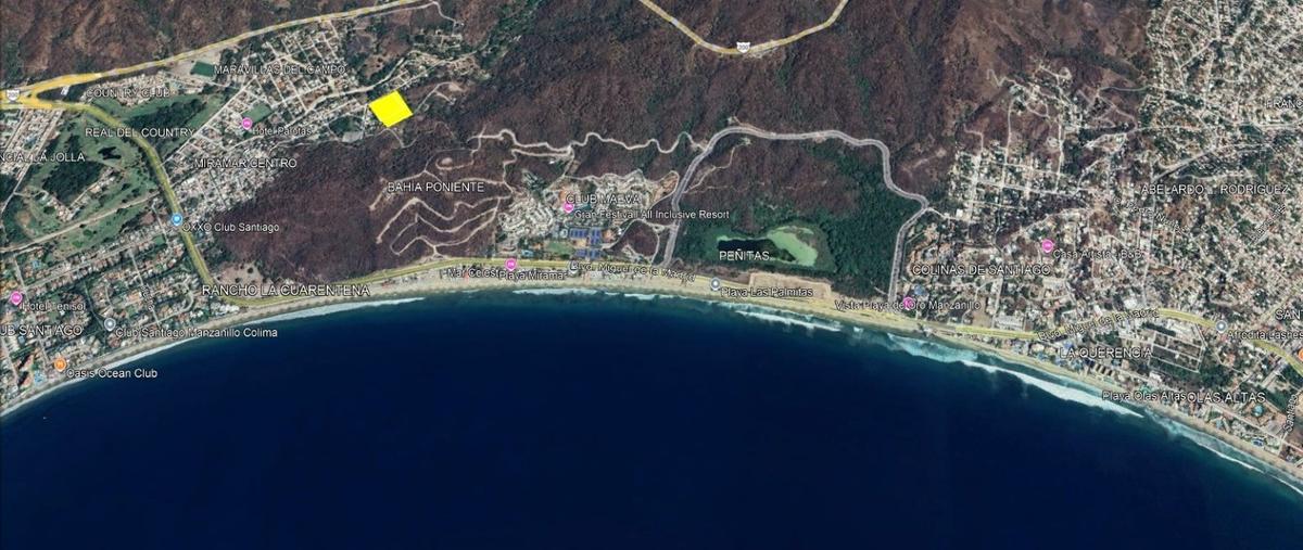 Foto de terreno habitacional en venta en  , ejidal miramar, manzanillo, colima, 0 No. 03