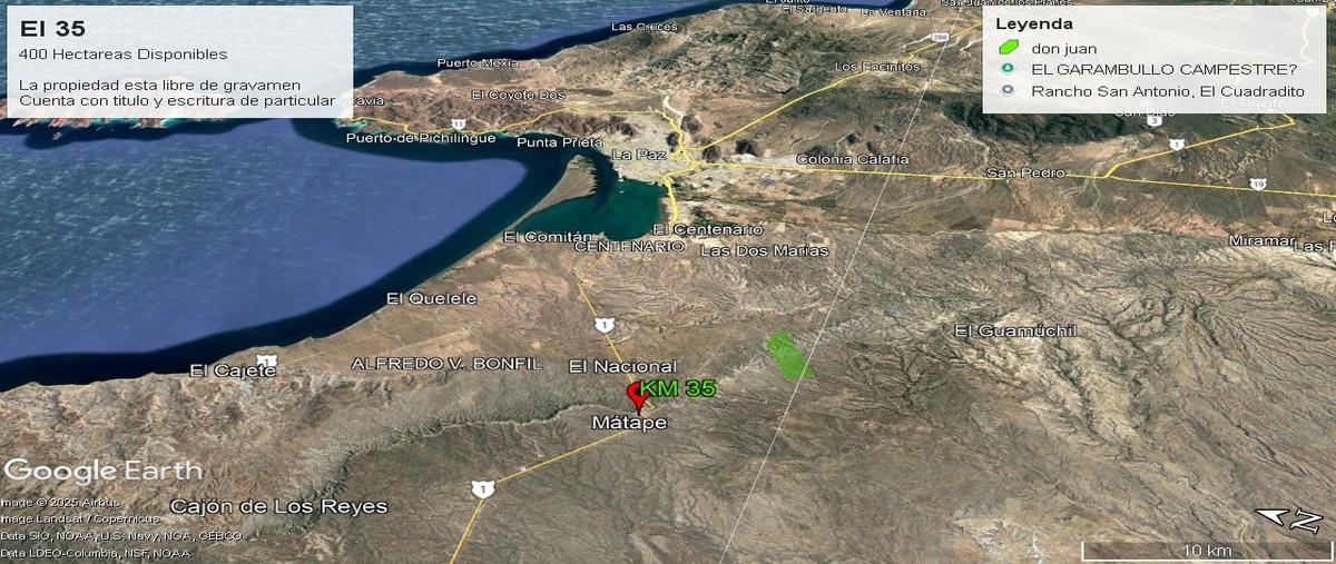 Foto de terreno habitacional en venta en  , el centenario, la paz, baja california sur, 0 No. 03