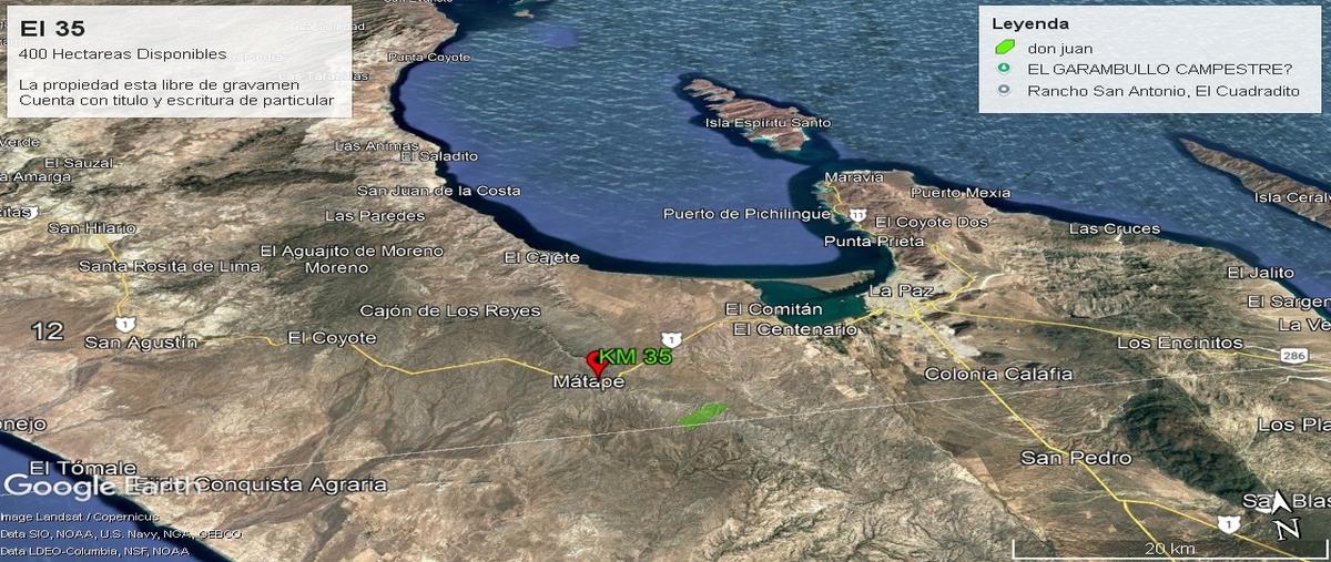 Foto de terreno habitacional en venta en  , el centenario, la paz, baja california sur, 0 No. 05