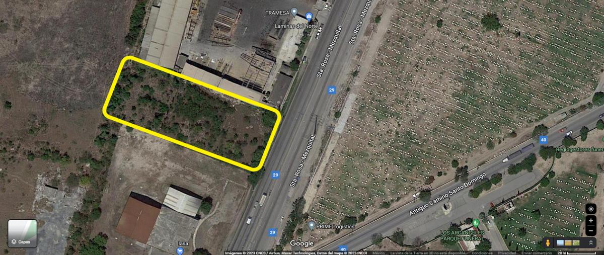 Foto de terreno habitacional en renta en  , el mezquital, apodaca, nuevo león, 28285218 No. 01