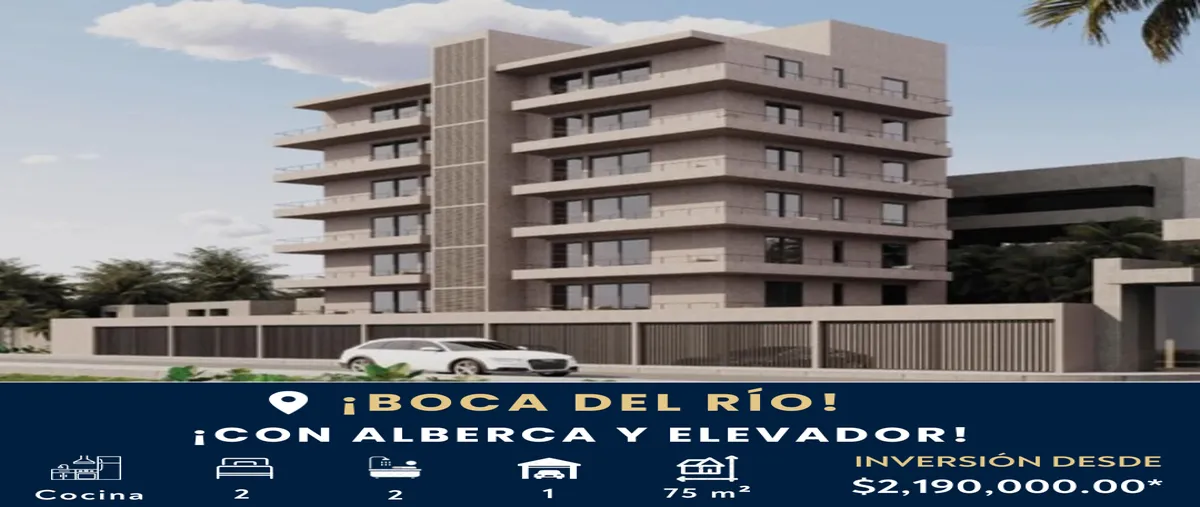Foto de departamento en venta en  , el morro las colonias, boca del río, veracruz de ignacio de la llave, 0 No. 01