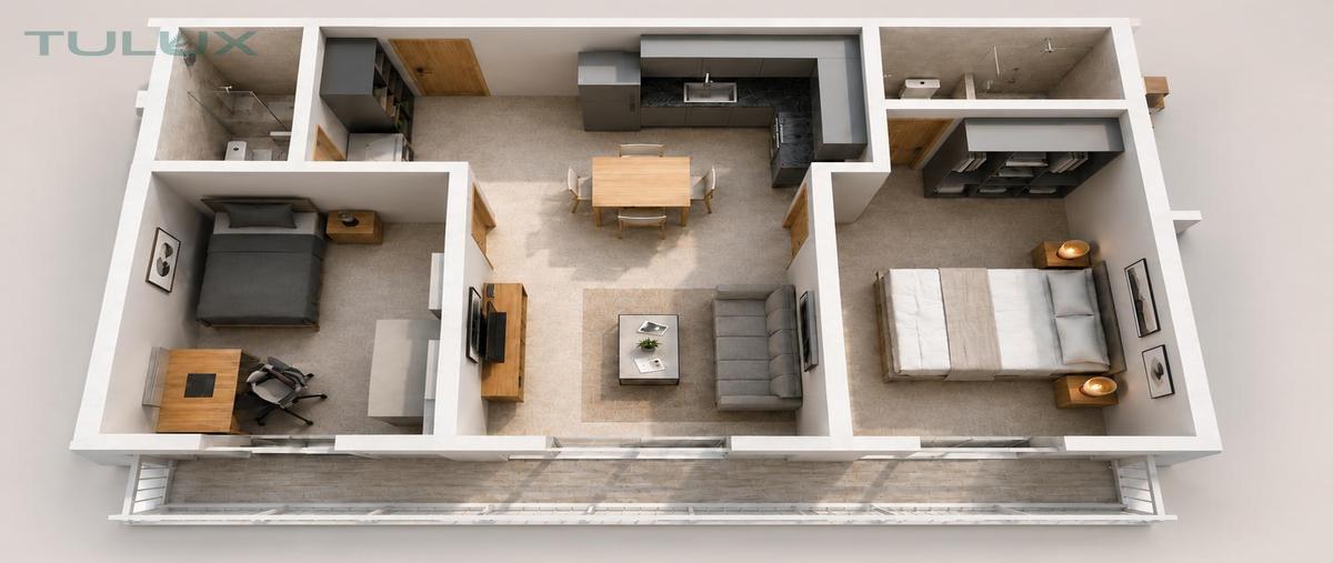 Foto de departamento en venta en  , el pedregal, solidaridad, quintana roo, 0 No. 04