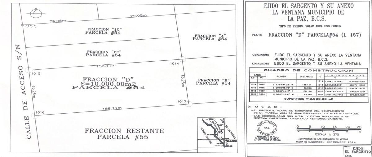 Foto de terreno habitacional en venta en  , el sargento, la paz, baja california sur, 0 No. 05