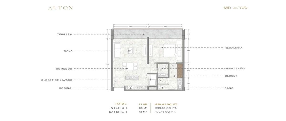 Foto de departamento en venta en elevate luxury apartments , temozon norte, mérida, yucatán, 0 No. 04