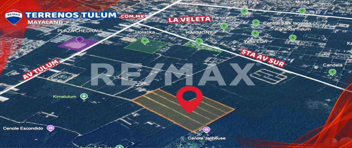 Foto de terreno habitacional en elm 410 , tulum centro, tulum, quintana roo, 29712605 foto 02 Foto de terreno habitacional en venta en elm 410 , tulum centro, tulum, quintana roo, 29712605 No. 02