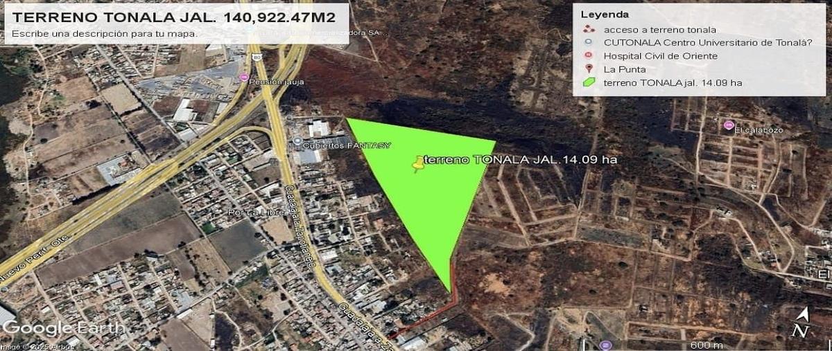 Foto de terreno comercial en venta en  , emiliano zapata, tonalá, jalisco, 0 No. 03
