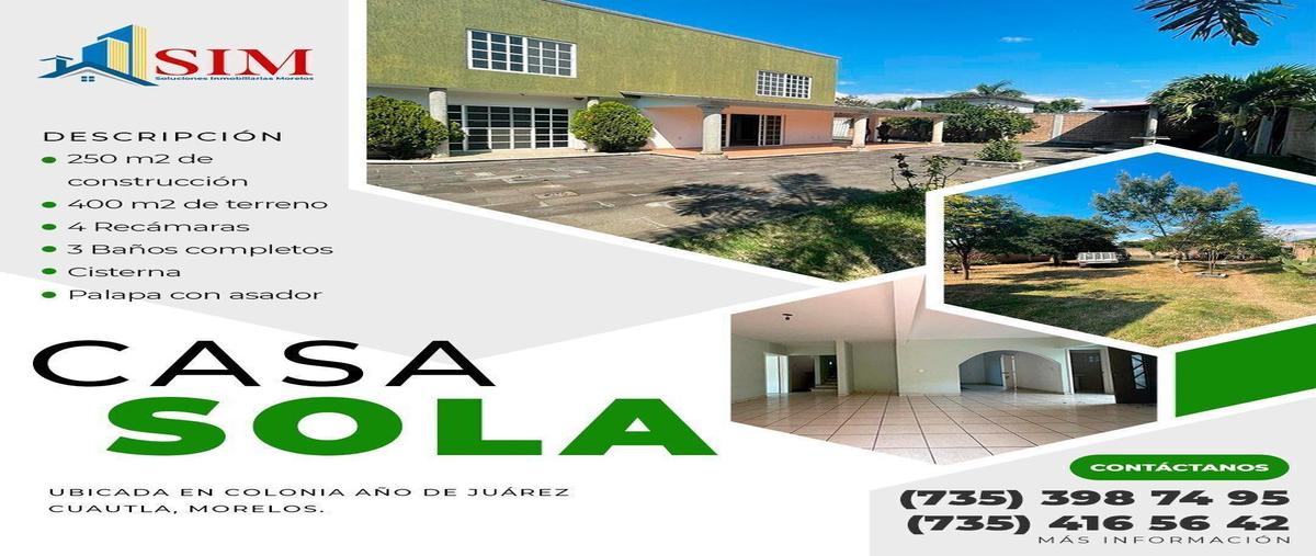 Foto de casa en venta en entrando a cuautla , año de juárez, cuautla, morelos, 10915978 No. 01