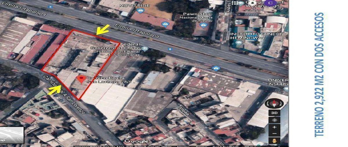 Foto de edificio en venta en ermita iztapalapa , el manto, iztapalapa, df / cdmx, 21560698 No. 01