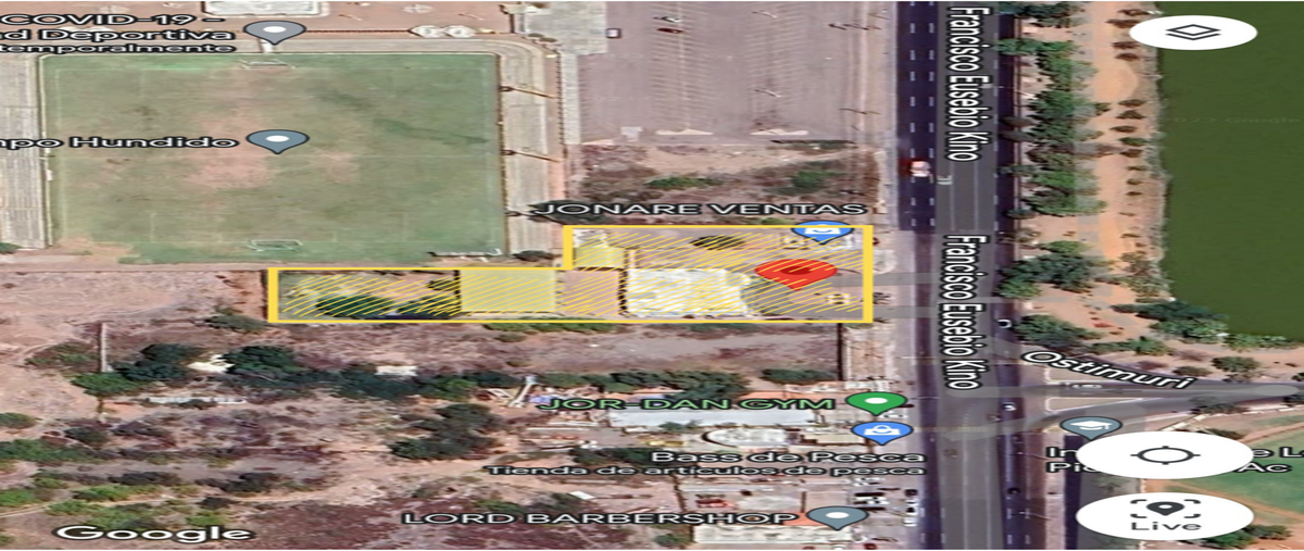 Foto de terreno comercial en venta en eusebio kino , san juan capistrano, cajeme, sonora, 27622062 No. 02