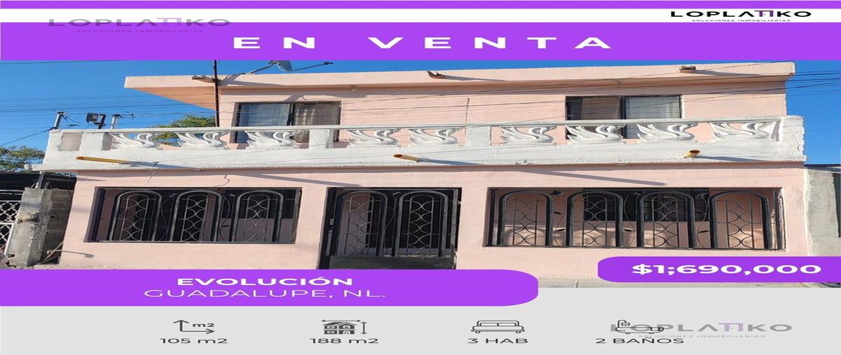 Foto de casa en , evolución, guadalupe, nuevo león, 0 foto 01 Foto de casa en venta en , evolución, guadalupe, nuevo león, 0 No. 01