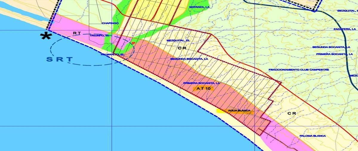 Foto de terreno habitacional en venta en facción de la manzana ubicado en el camino numero 3 entre el camino del abulon y camino de la langostade la sección de el agua blancaparte 3 , agua blanca, la paz, baja california sur, 0 No. 02
