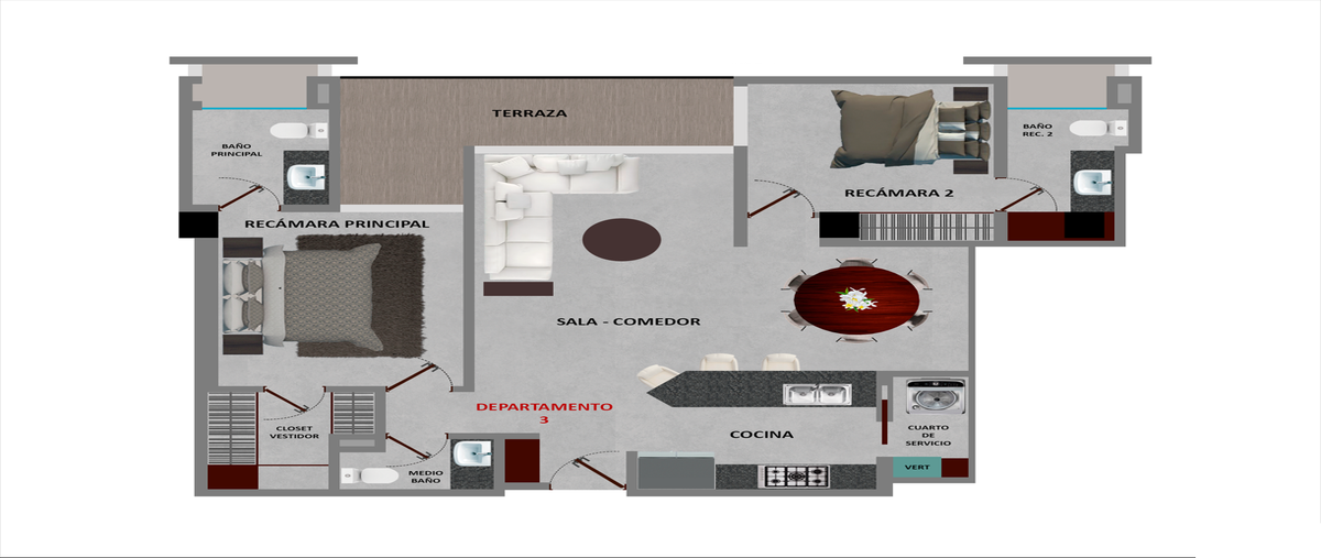 Foto de departamento en venta en faja de oro , petrolera, tampico, tamaulipas, 30899540 No. 04