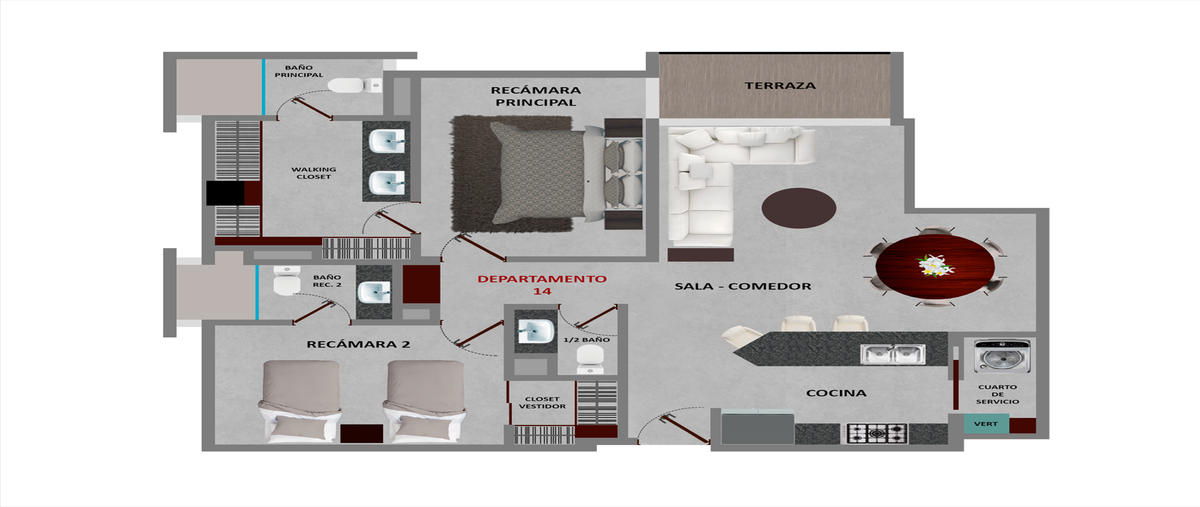 Foto de departamento en venta en faja de oro , petrolera, tampico, tamaulipas, 30899545 No. 04