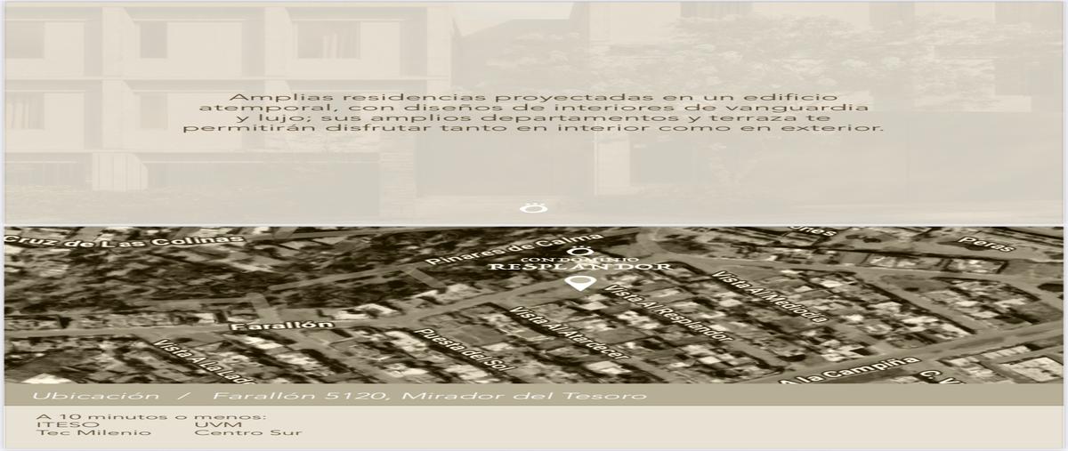 Foto de departamento en venta en farallón , cerro del tesoro, san pedro tlaquepaque, jalisco, 0 No. 03