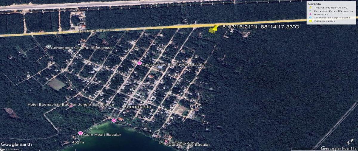 Foto de terreno habitacional en venta en federal 307 lote 1manzana 82, la herradura, bacalar, quintana roo, 0 No. 04