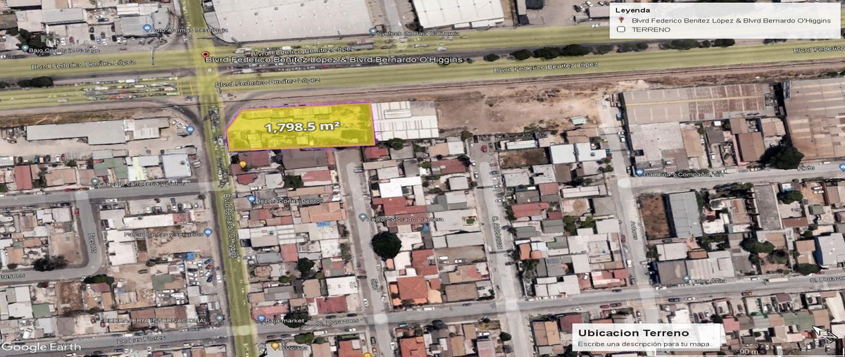 Foto de terreno habitacional en venta en federico benítez lópez , el pedregal oeste, tijuana, baja california, 0 No. 03