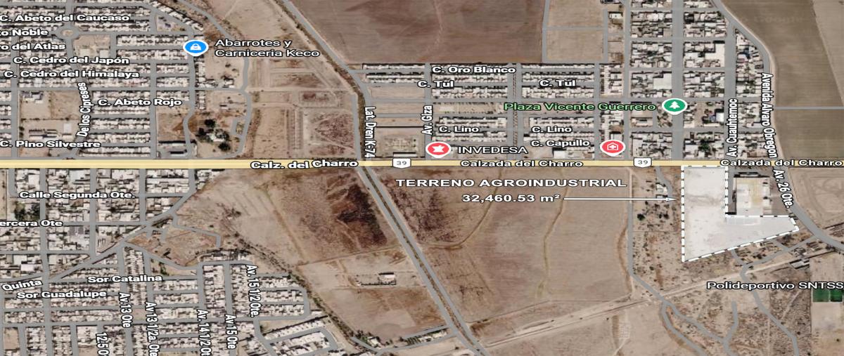 Foto de terreno industrial en venta en fraccion b lote 571-2 primera unidad , vicente guerrero, delicias, chihuahua, 0 No. 04