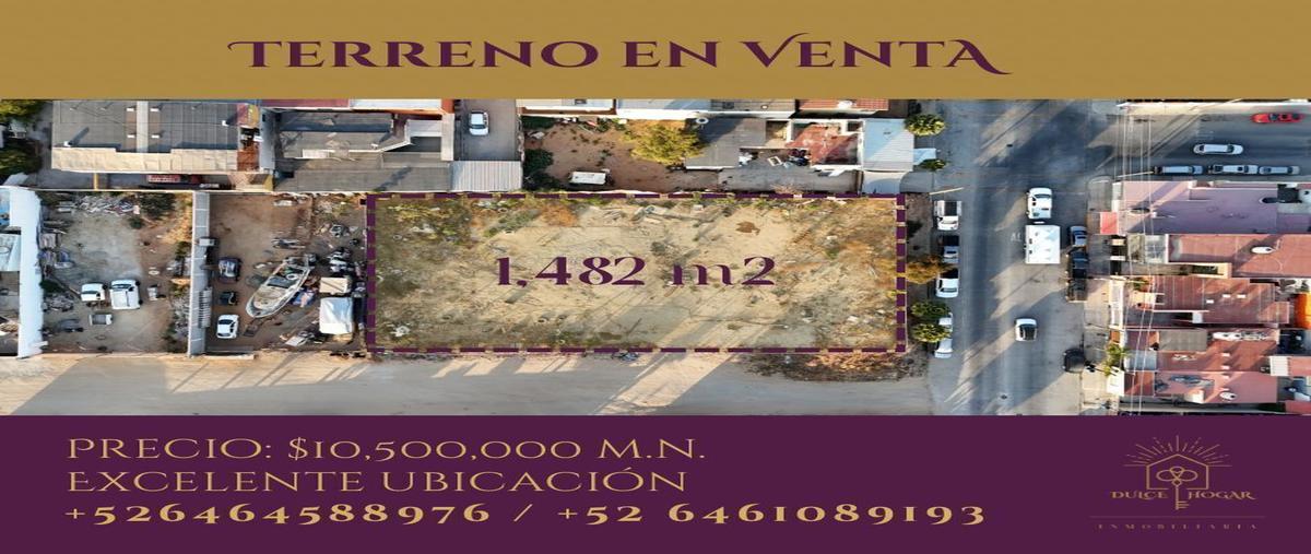 Foto de terreno habitacional en venta en fraccionamiento acapulco , acapulco, ensenada, baja california, 0 No. 01