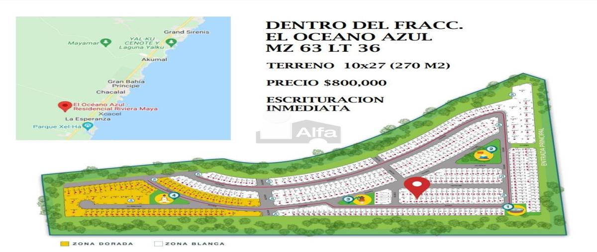 Foto de terreno industrial en fraccionamiento el oceano a zul 63, tulum centro, tulum, quintana roo, 26885431 foto 02 Foto de terreno industrial en venta en fraccionamiento el oceano a zul 63, tulum centro, tulum, quintana roo, 26885431 No. 02