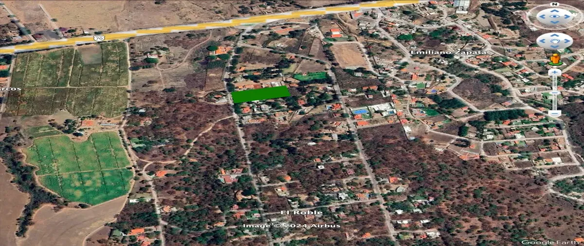 Foto de terreno habitacional en venta en fraccionamiento el roble 1, emiliano zapata, el arenal, jalisco, 0 No. 01
