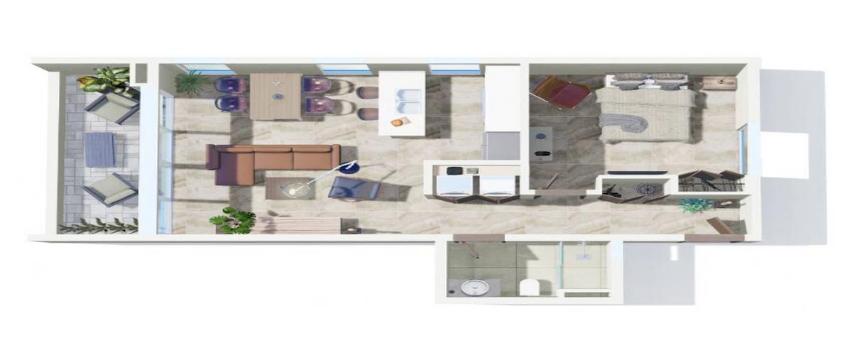 Foto de departamento en venta en  , fraccionamiento plaza del mar, playas de rosarito, baja california, 25169479 No. 05