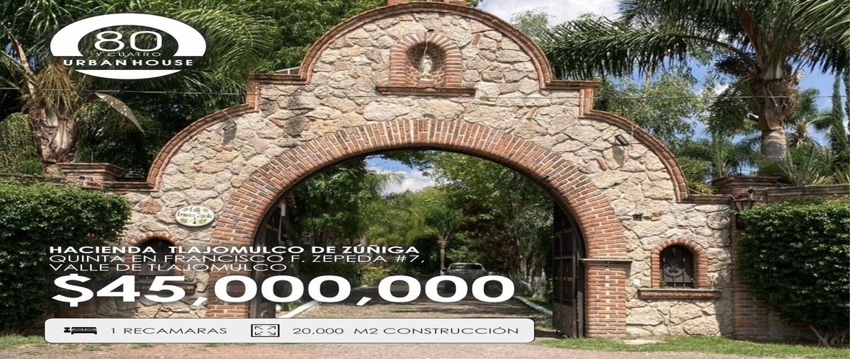 Foto de rancho en venta en francisco f. zepeda , valle de tlajomulco, tlajomulco de zúñiga, jalisco, 29740742 No. 01