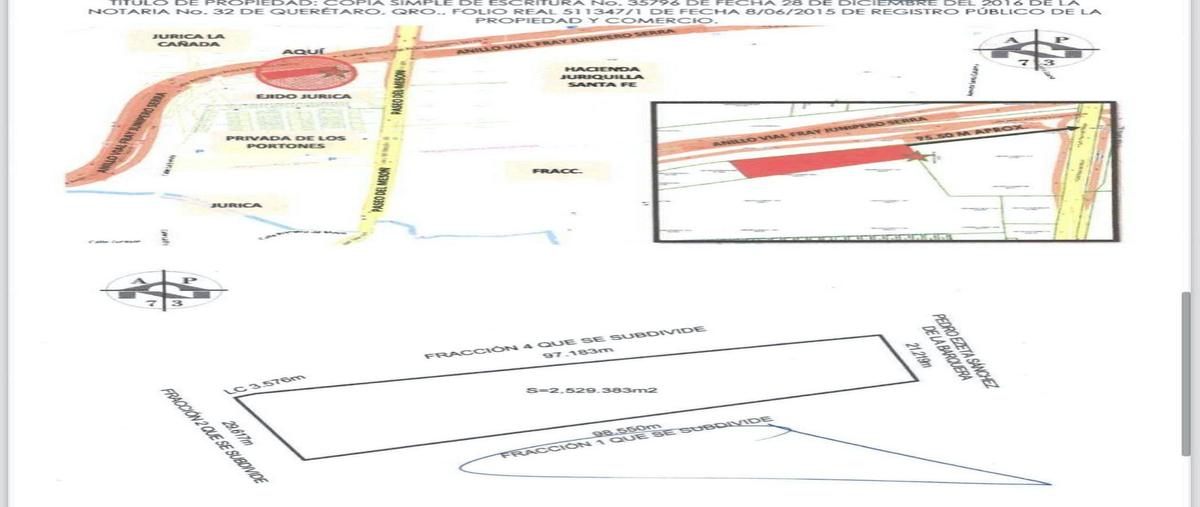 Foto de terreno habitacional en venta en  , fray junípero serra, querétaro, querétaro, 0 No. 02