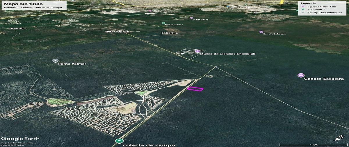 Foto de terreno habitacional en venta en frente a ciudad maderas , sierra papacal, mérida, yucatán, 0 No. 03