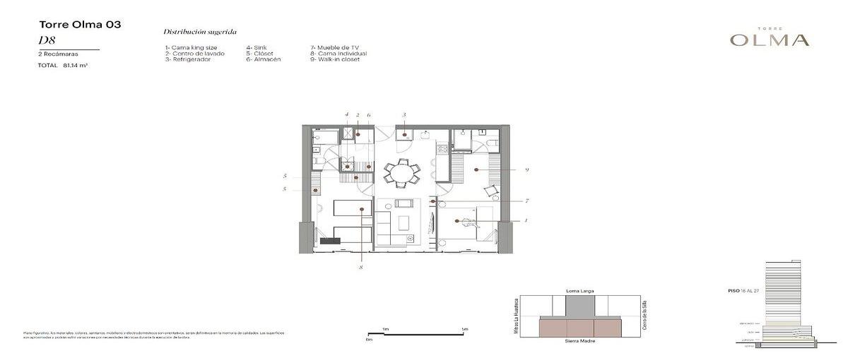 Foto de departamento en renta en frida khalo , del valle oriente, san pedro garza garcía, nuevo león, 0 No. 07