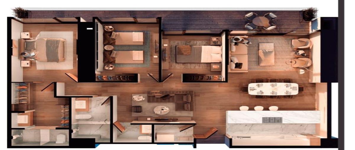 Foto de departamento en venta en  , fuentes del pedregal, tlalpan, df / cdmx, 27401029 No. 03