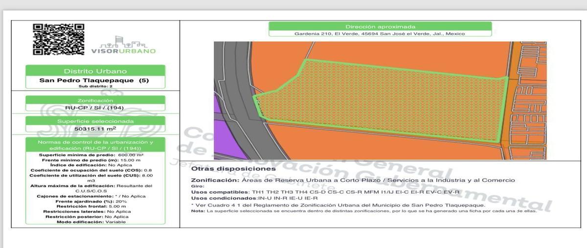Foto de terreno habitacional en venta en gardenia , el verde, el salto, jalisco, 29490539 No. 04